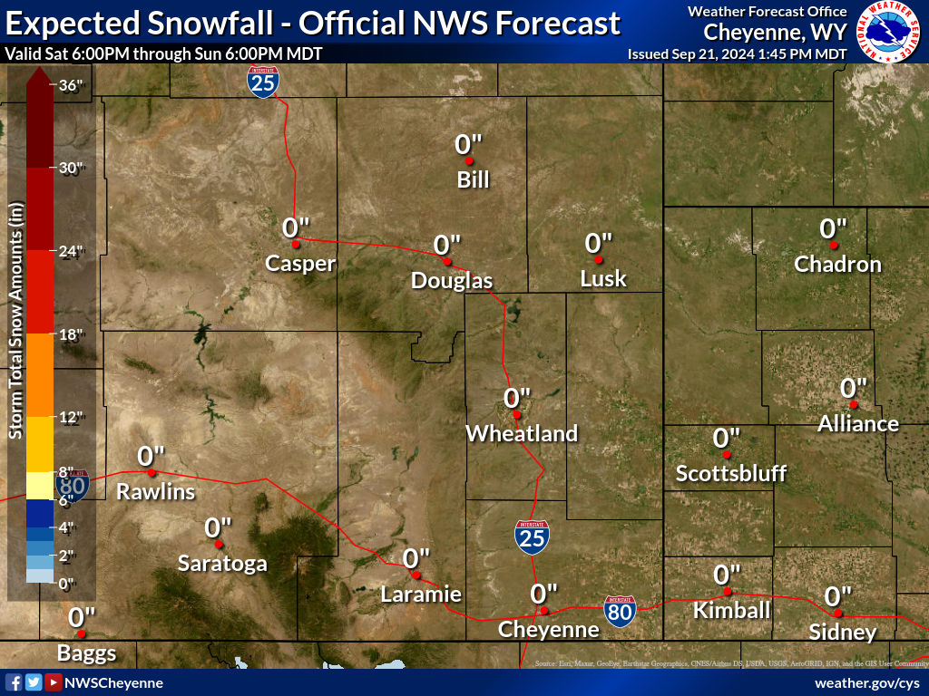 Snowfall Probabilities