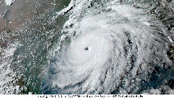 Image of Hurricane Laura - NOAA Image