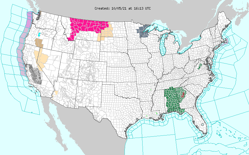 US Weather Map Image