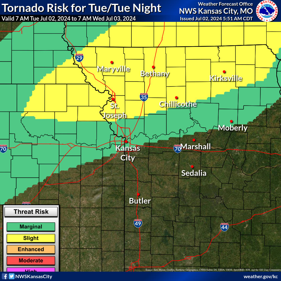 severe weather outlook Lafayette County MO