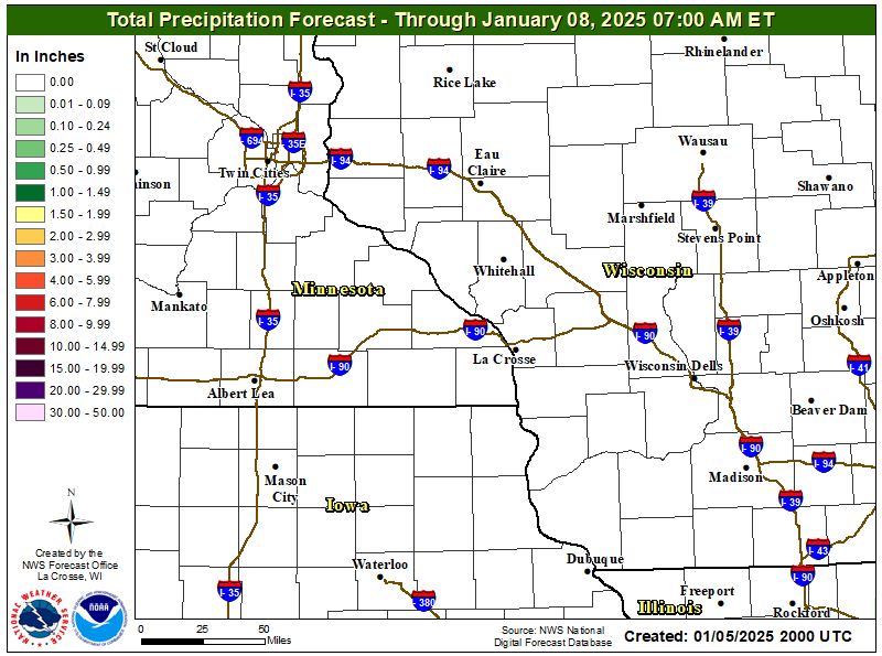 precipitation forecast