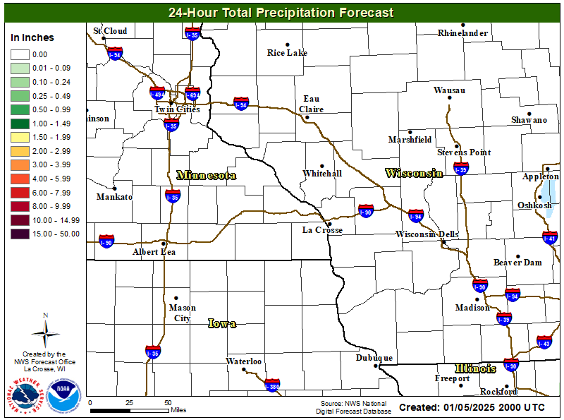 precipitation forecast