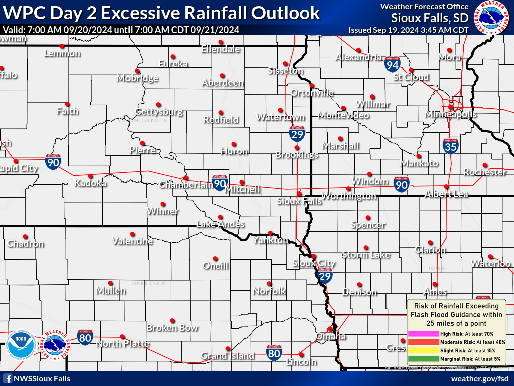 Day 2 excessive rainfall outlook map