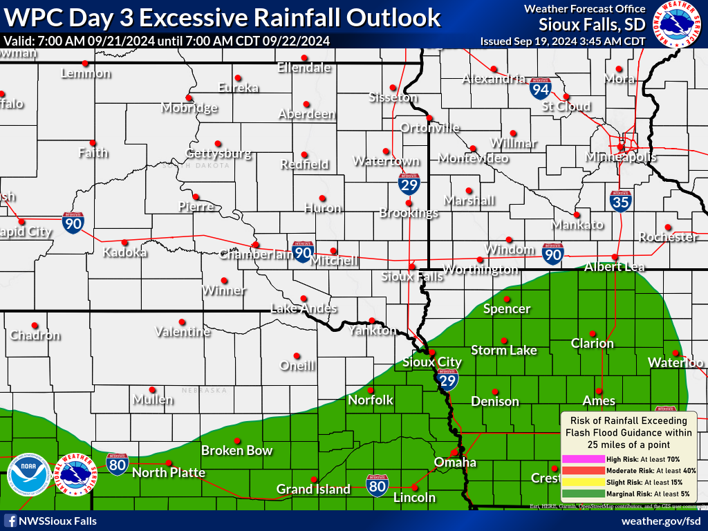 Day 3 excessive rainfall outlook map