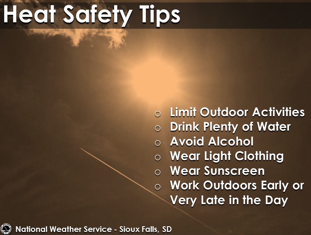 Heat Safety Tips