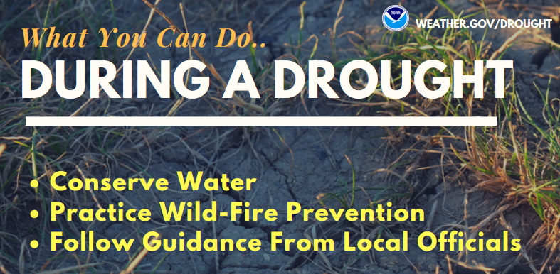 Drought safety graphic