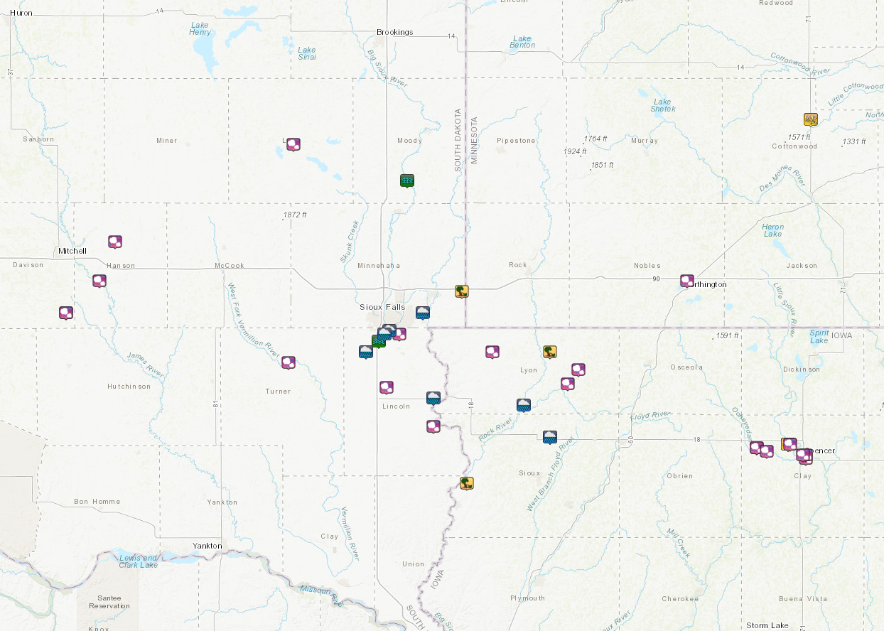 Map of Storm Reports on June 27, 2019