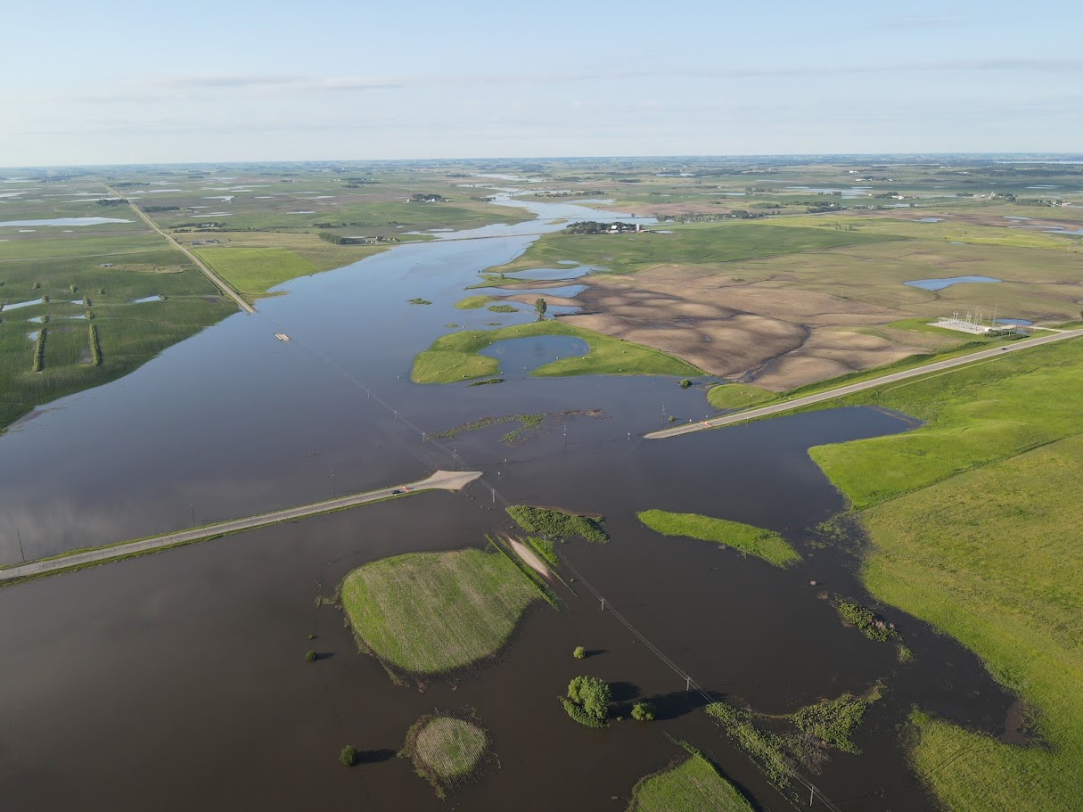 Dickinson County flood photo