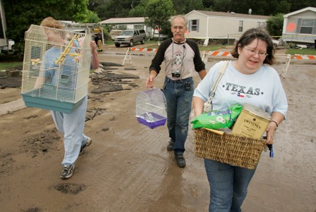 Picture of Haltom City Flooding on the 18th of June, 2007