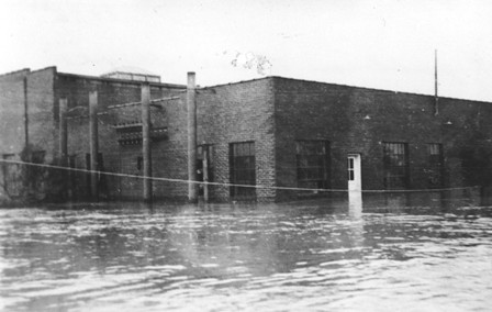 St. Francis Power Plant Flooded