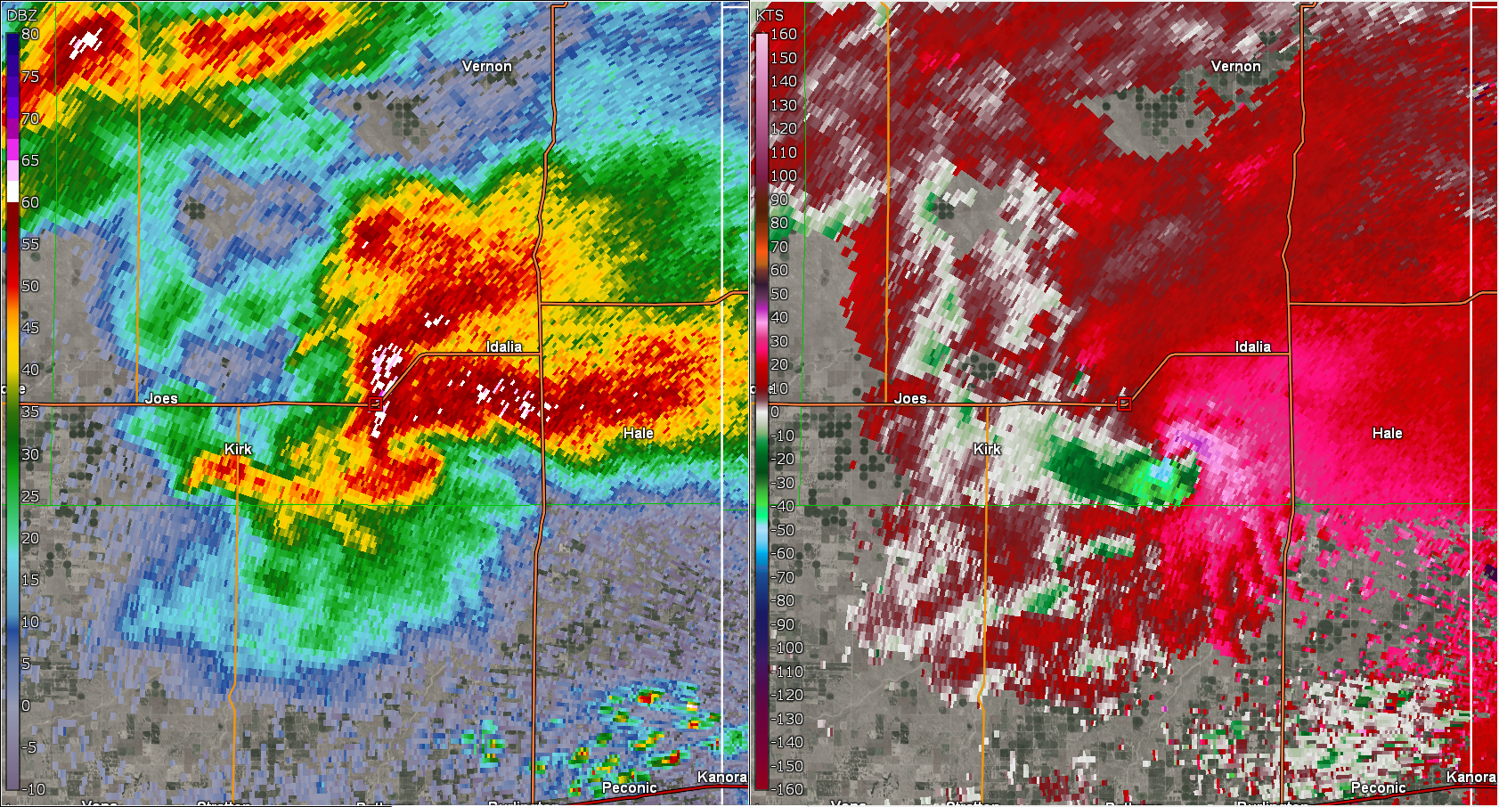 Record Hail Radar