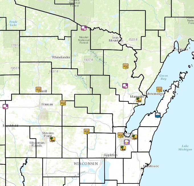 Thunderstorms Rolled Through the Area Saturday Afternoon and Evening