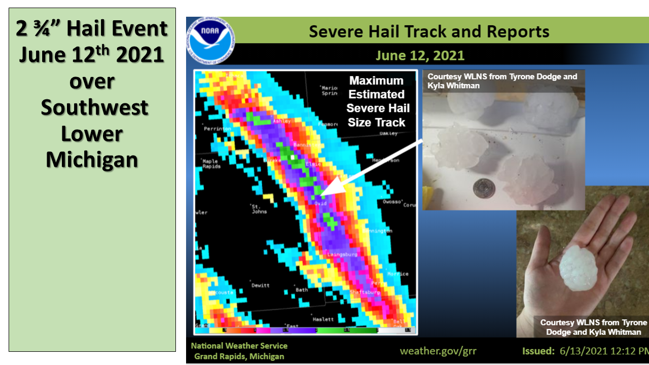 June 12 21 Large Hail Event