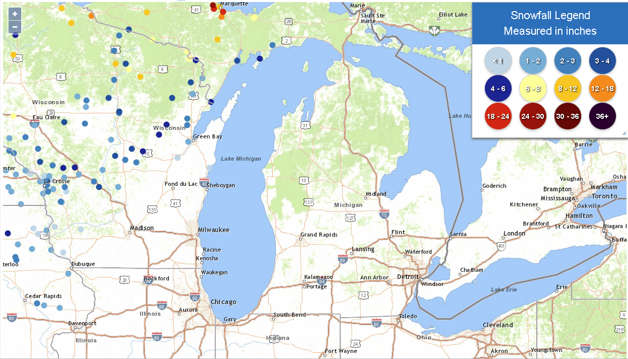 Latest snow report