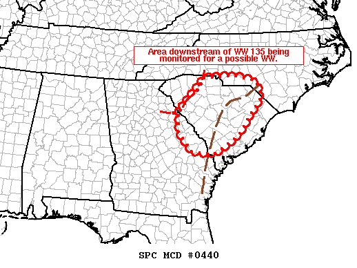 Mesoscale Discussion #0440 issued at 0054 UTC 11 April 2009