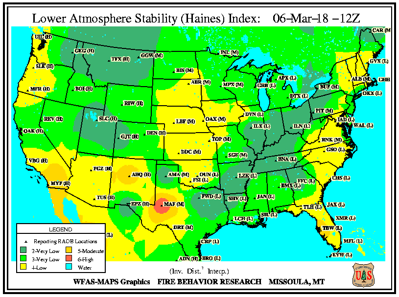 Fire Weather for Maine and New Hampshire