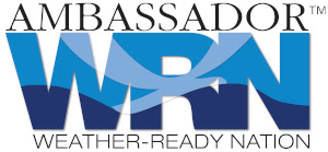 Logo for the Weather Ready Nation Ambassador initiative