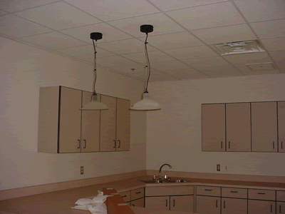 Image of Break Room of New Office on September 5, 2002