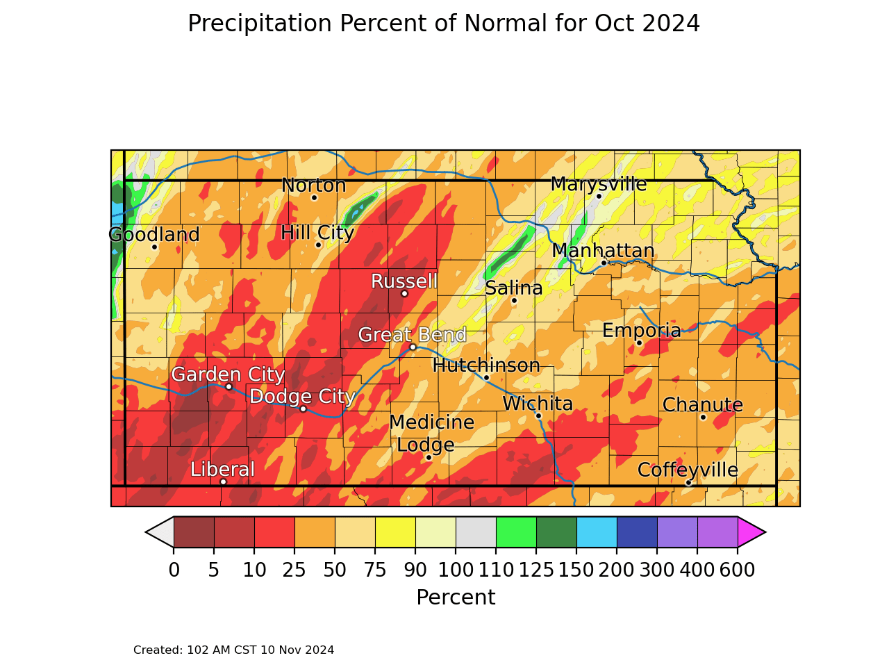 October 2023 Climate Summary and Highlights