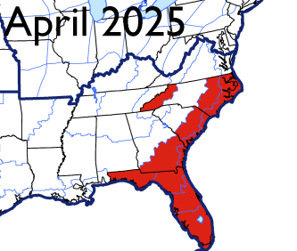 NIFC Wildland Fire Potential Outlook for April 2025