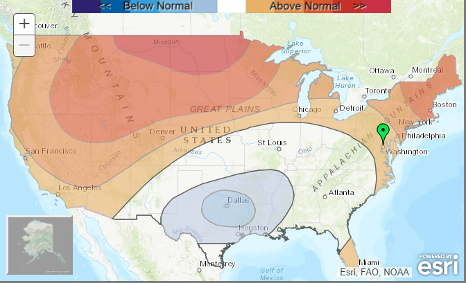 Aug 2021 Temperature Outlook