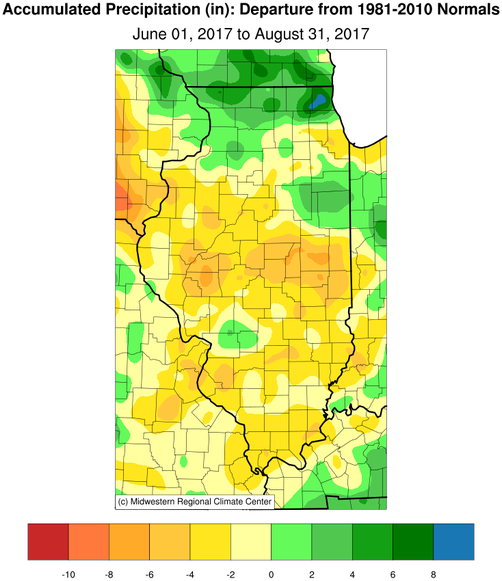 August And Summer Season Climate Summaries