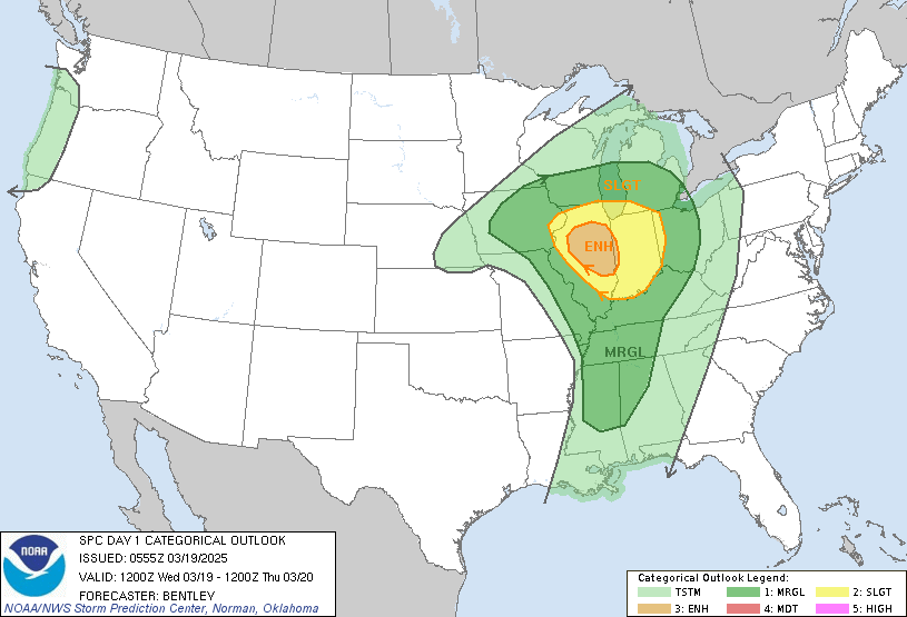 SPC Day 2 Probabilistic Outlook