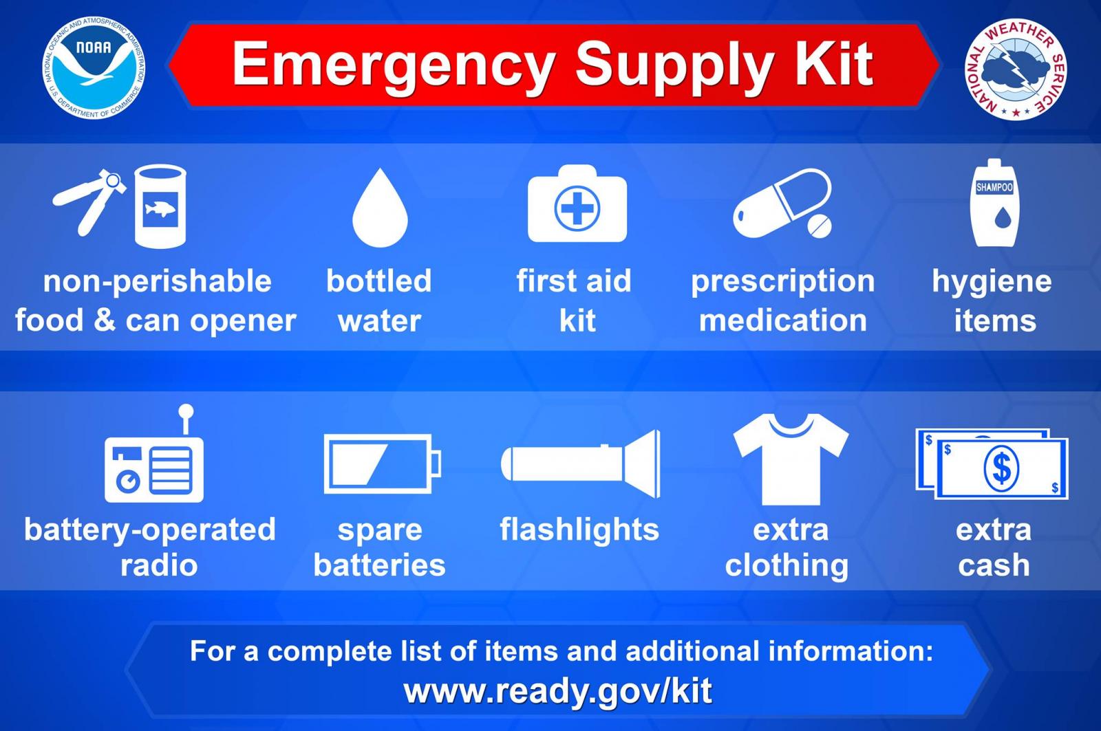 6 Ways to Prepare for a Snow Storm  Weather emergency, Emergency  preparedness kit, Emergency prepardness