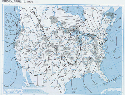 Surface map. 