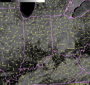 Visible Satellite Picture from February 3 - Click to Enlarge