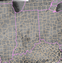 Zoom of Visible Satellite Jan 30