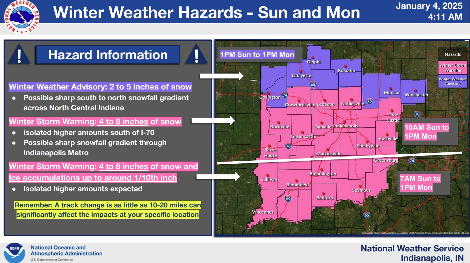 Graphic Issued at 4:11 AM January 4