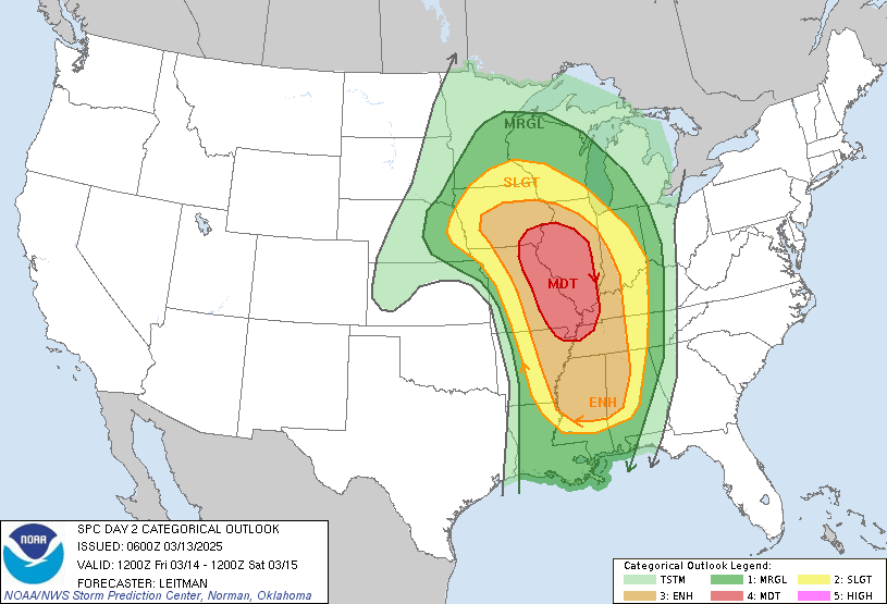 SPC Day 2 Categorical Outlook