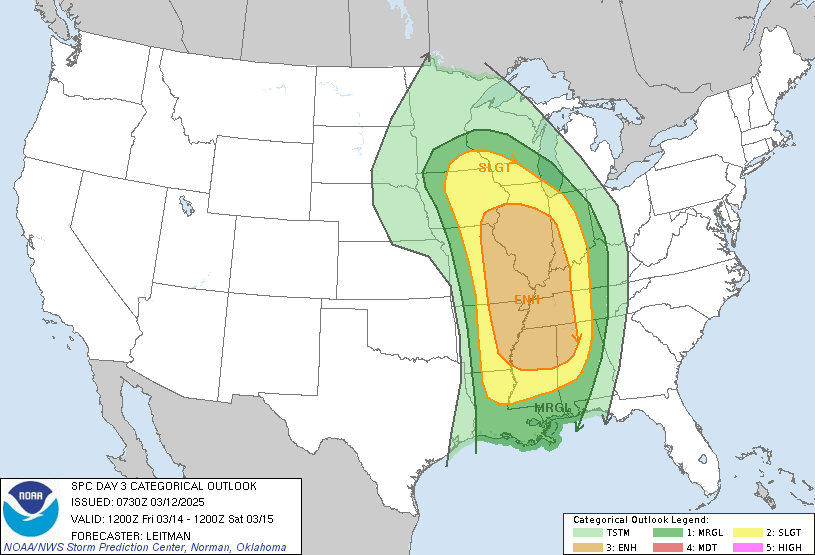 SPC Day 3 Categorical Outlook