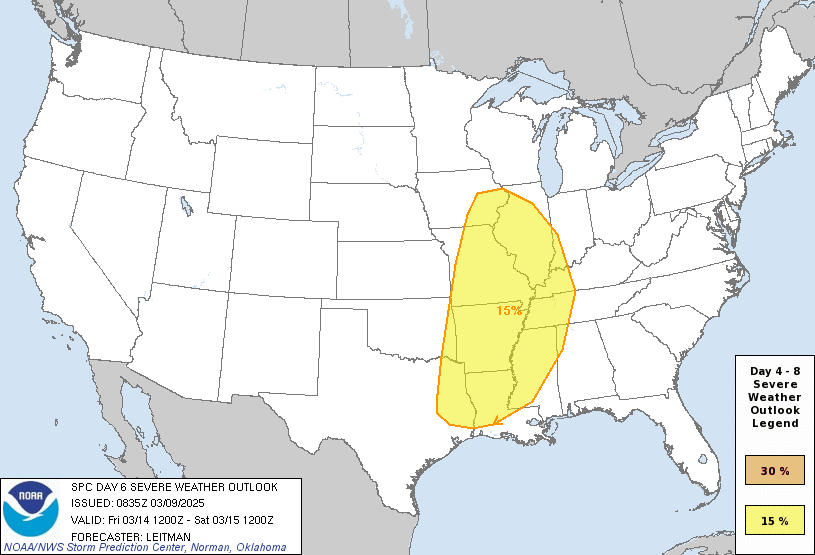 SPC Day 6 Outlook