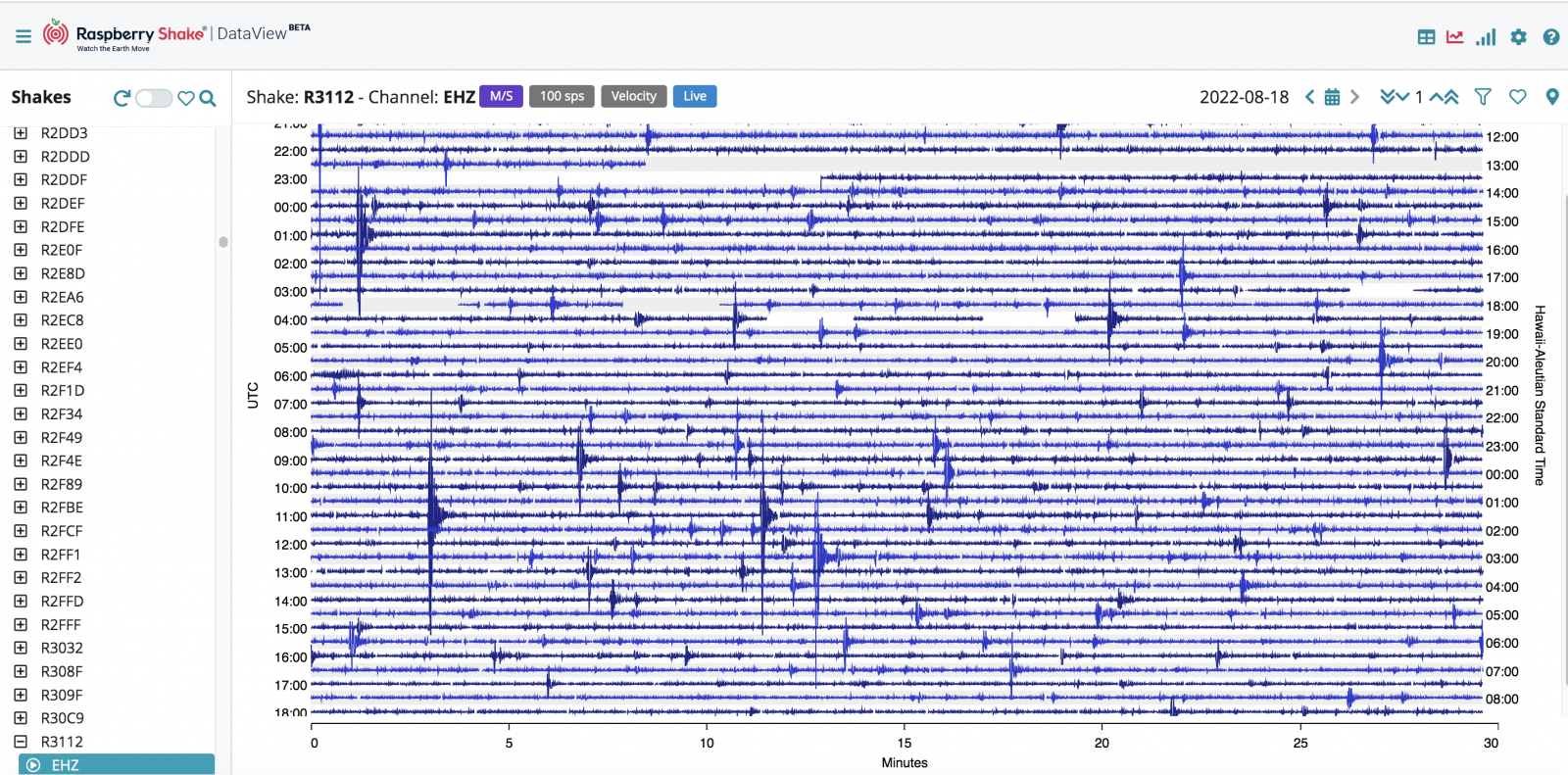 R3112 18aug22 1200HST helicorder