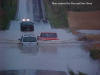 Drivers risk their lives in floodwaters