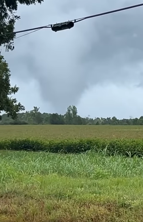 Picture of a tornado in Coffee county right outside Broxton, Thursday, Sep 26th