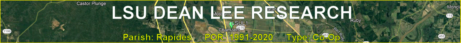 Title image for LSU Dean Lee Research Station