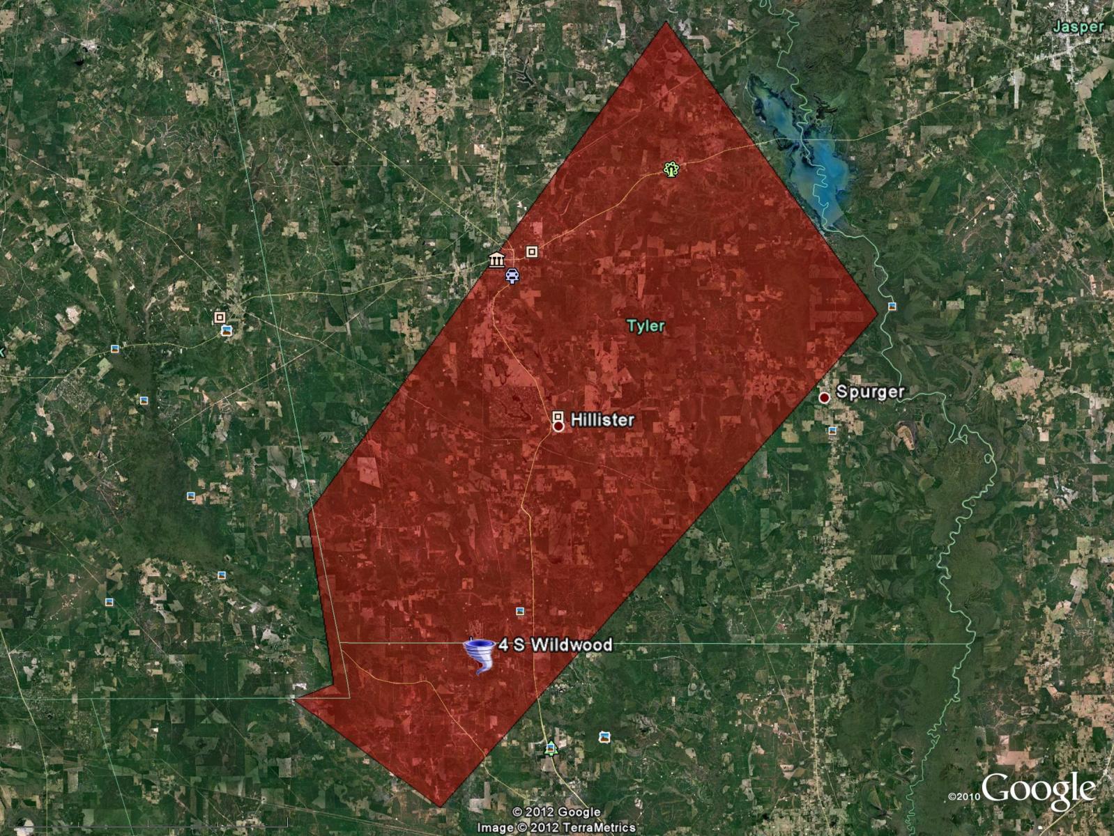 January 25 Outbreak image - click for larger version