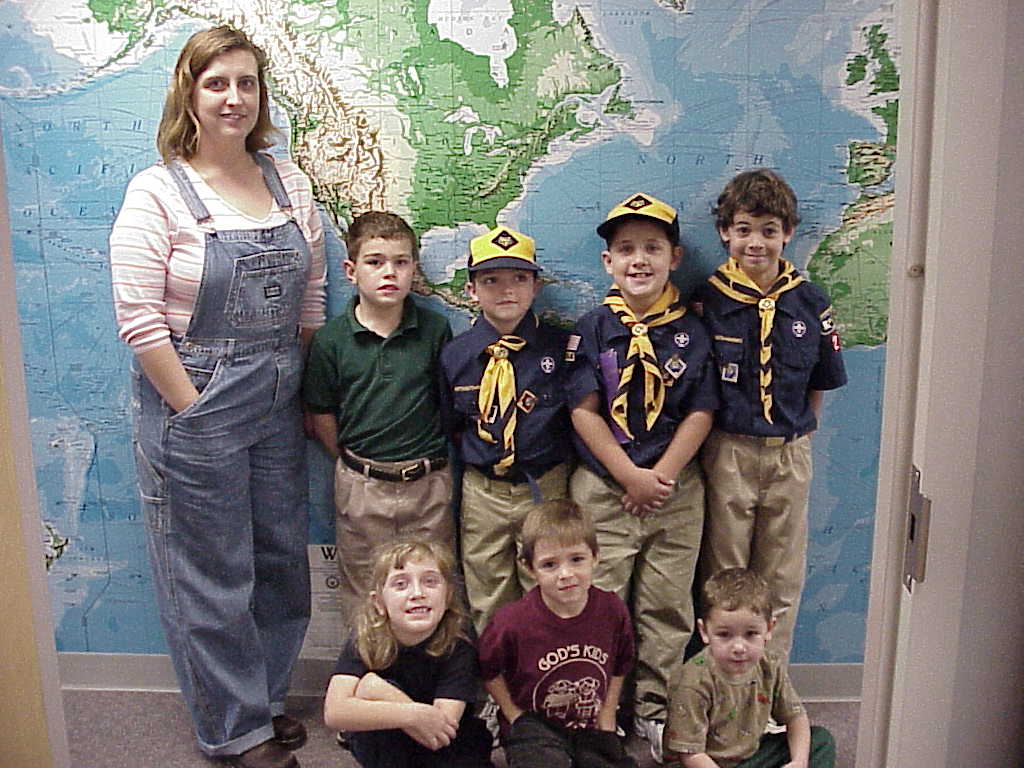 Moss Bluff Cub Scouts (1/17/02) image