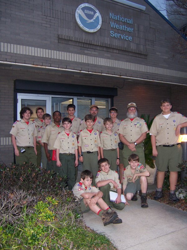 Boy Scouts' Camp Edgewood campers (12/20/08) image