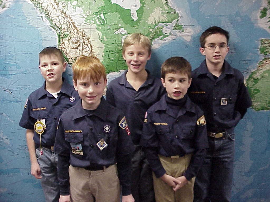 Moss Bluff Cub Scouts (1/17/02) image