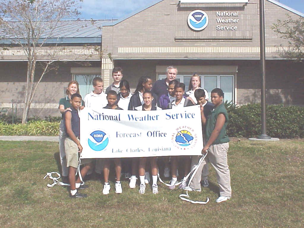 F.K. White Middle School students (11/16/01) image