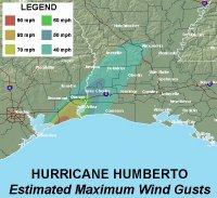 Humberto winds image