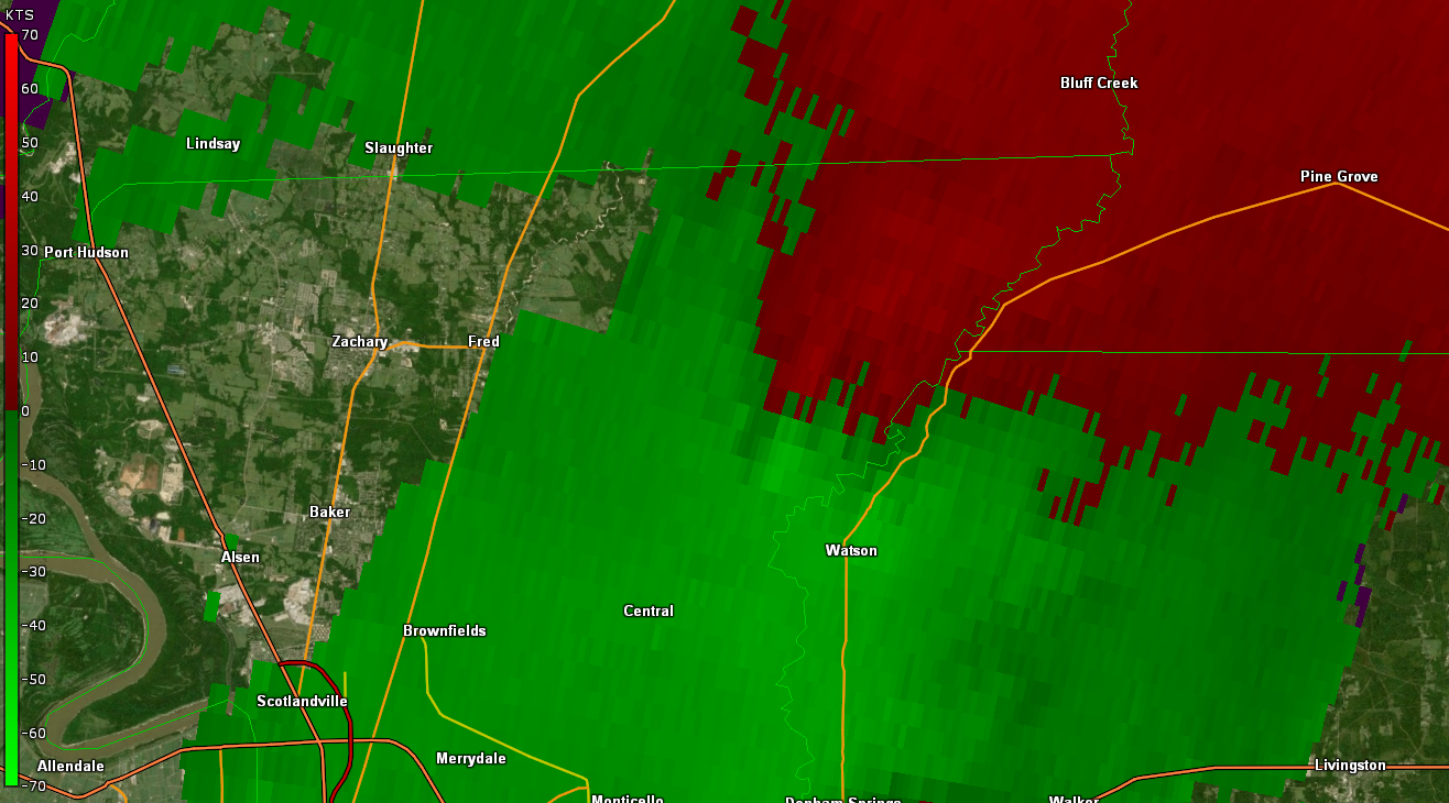 Nws New Orleansbaton Rouge June 24 2020 Greenwell Spring Tornado