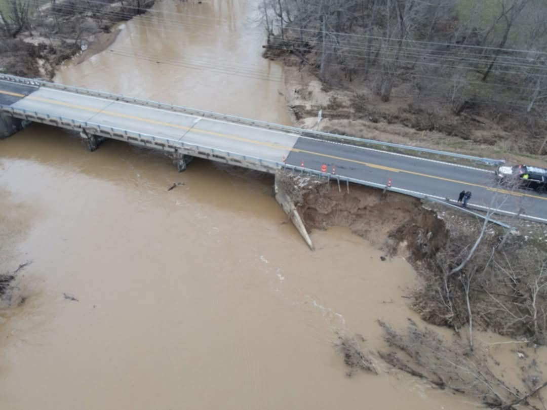 Highway 408 in Marshall County, KY. Courtesy Beau Dodson.