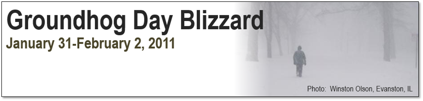 Groundhog Day Blizzard