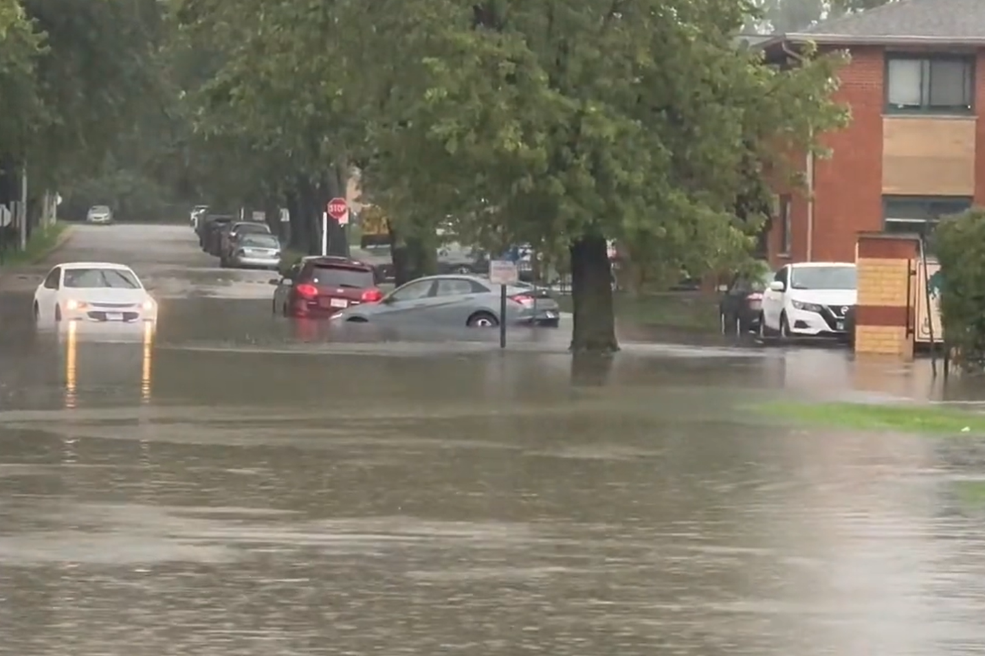 Flooding in Calumet City