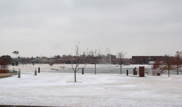 Picture of Huneke Park, in Lubbock, taken on 5 December 2011. Click on the image for a larger view.